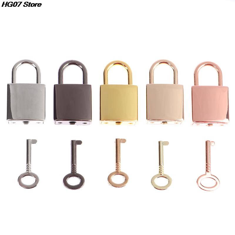 New Mini Metal Padlocks Key Luggage Lock With Key For Jewelry Box Storage Box Diary Book Suitcase Bag Lock Padlock Set