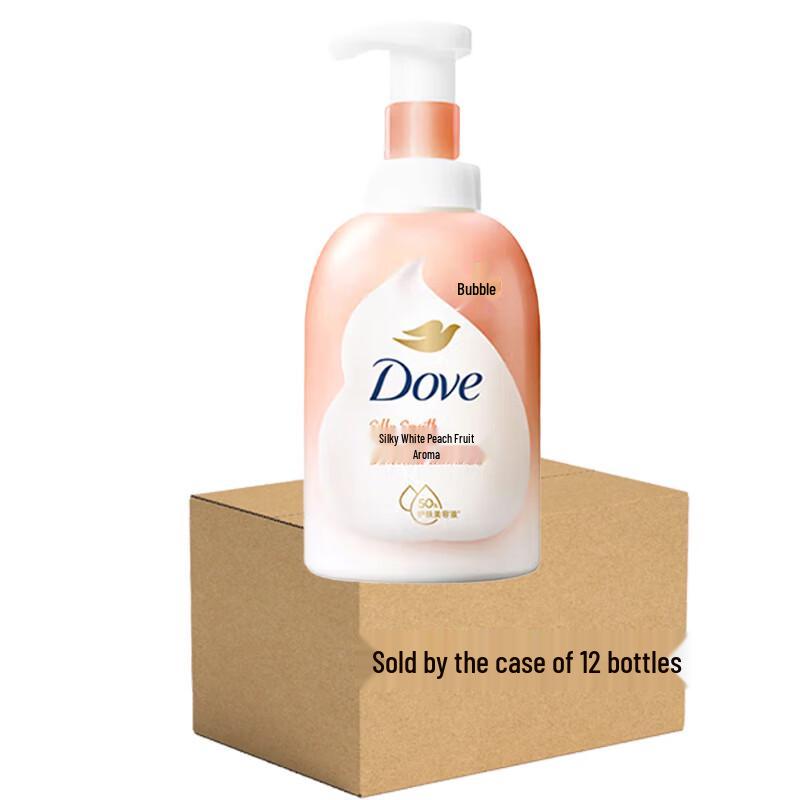 

Dove White Peach Scented Foaming Body Wash