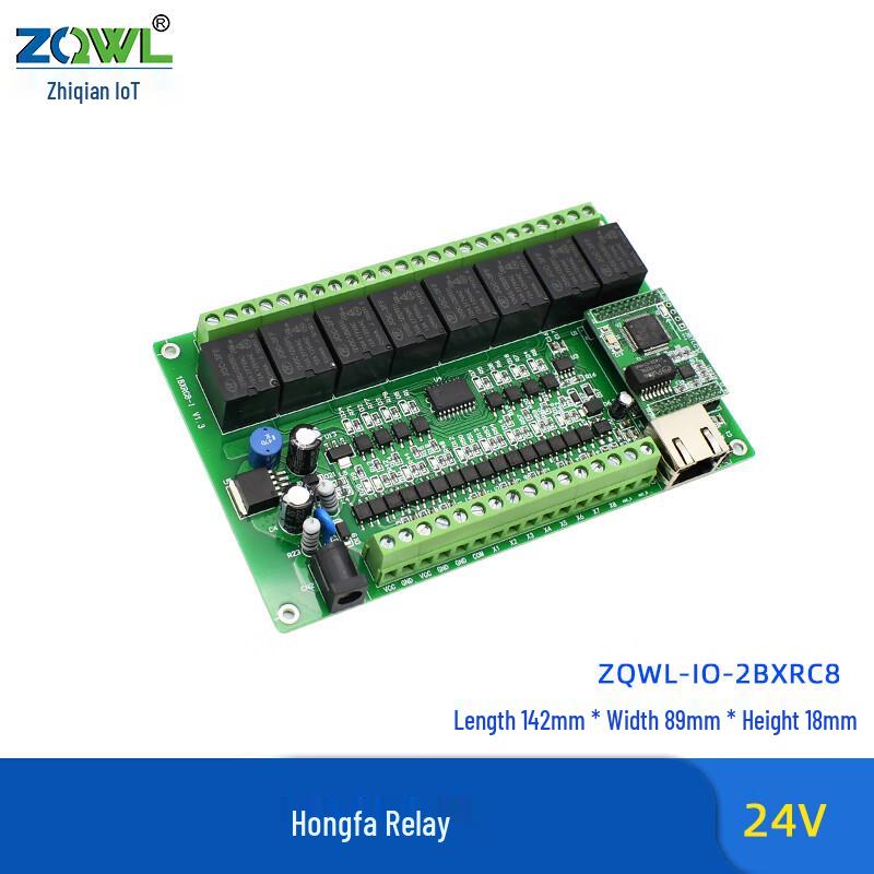 Smart IoT 8-Channel Network Relay Control Module