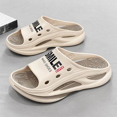 Mode Neue Stil Eva männer Sandalen Dicke Unterseite Persönlichkeit Strand Sport Mans Slipper Outdoor Indoor Mode Haupt Push Männlichen Schuhe