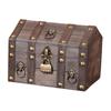 with Password Lock Made of Wood, Unique Jewelry Box in Antique Design for Women,