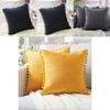 Luxurious 45x45cm Pom-poms Cushion Cover In Soft Velvet For Elegant Home Dcor