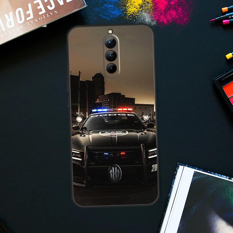 Police Car Case For ZTE Nubia Red Magic 9 8 8S Pro Plus RedMagic 6 7 Pro 6S 7S Pro 5S 6R 5G Back Cover