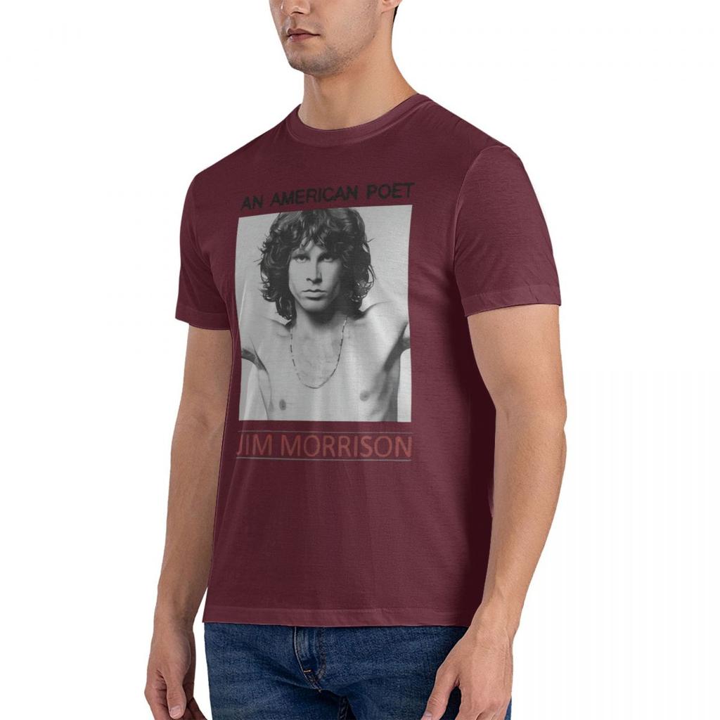 Jim Morrison Fan T-shirt Music Tee Mens Womens All Sizes Cheap Sale 100 % Cotton T Shirts For Boys Cool Summer Tees