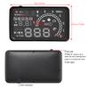 Araba HUD Head Up Display 5.5 "KM/saat ve MPH Hız Uyarısı OBD2 Arayüzü Ön Cam Projektörü