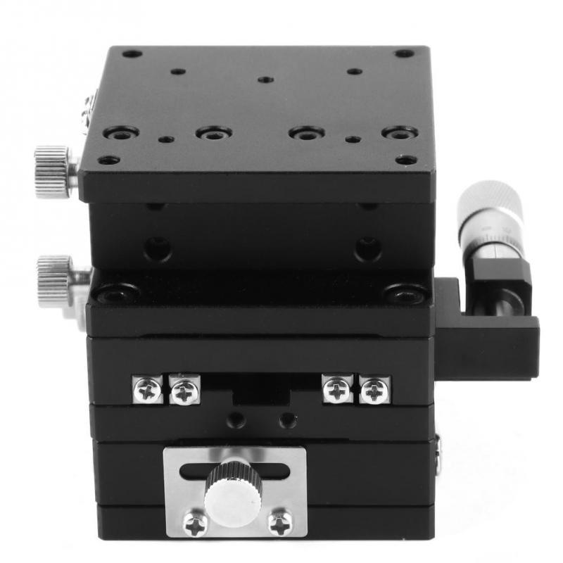 SEMXYZ-60 XYZ Micrometer Trimming Platform Linear Stage Bearing Tuning Sliding Table 6060mm Wandisy Linear Stage SEMXYZ-60 XYZ Micrometer Trimming Platform Linear Stage Bearing Tuning Sliding Table 6060mm Wandisy Linear Stage