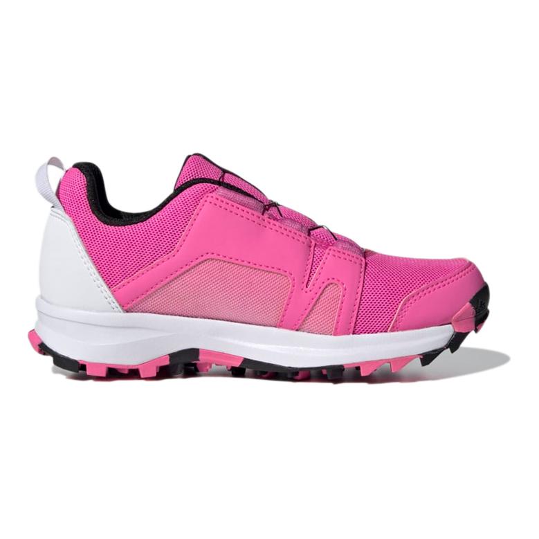 adidas Terrex Boat Hiking K Abrasion Resistant Low Top Outdoor Shoes Pink White Kids' FX4161