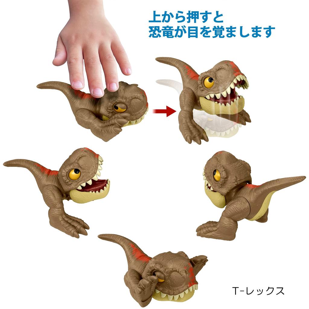 Mattel Jurassic World Collection of 4 and Pop-Up [Box 4] [Dinosaur Toy] [Ages Up] 986F-HFR10