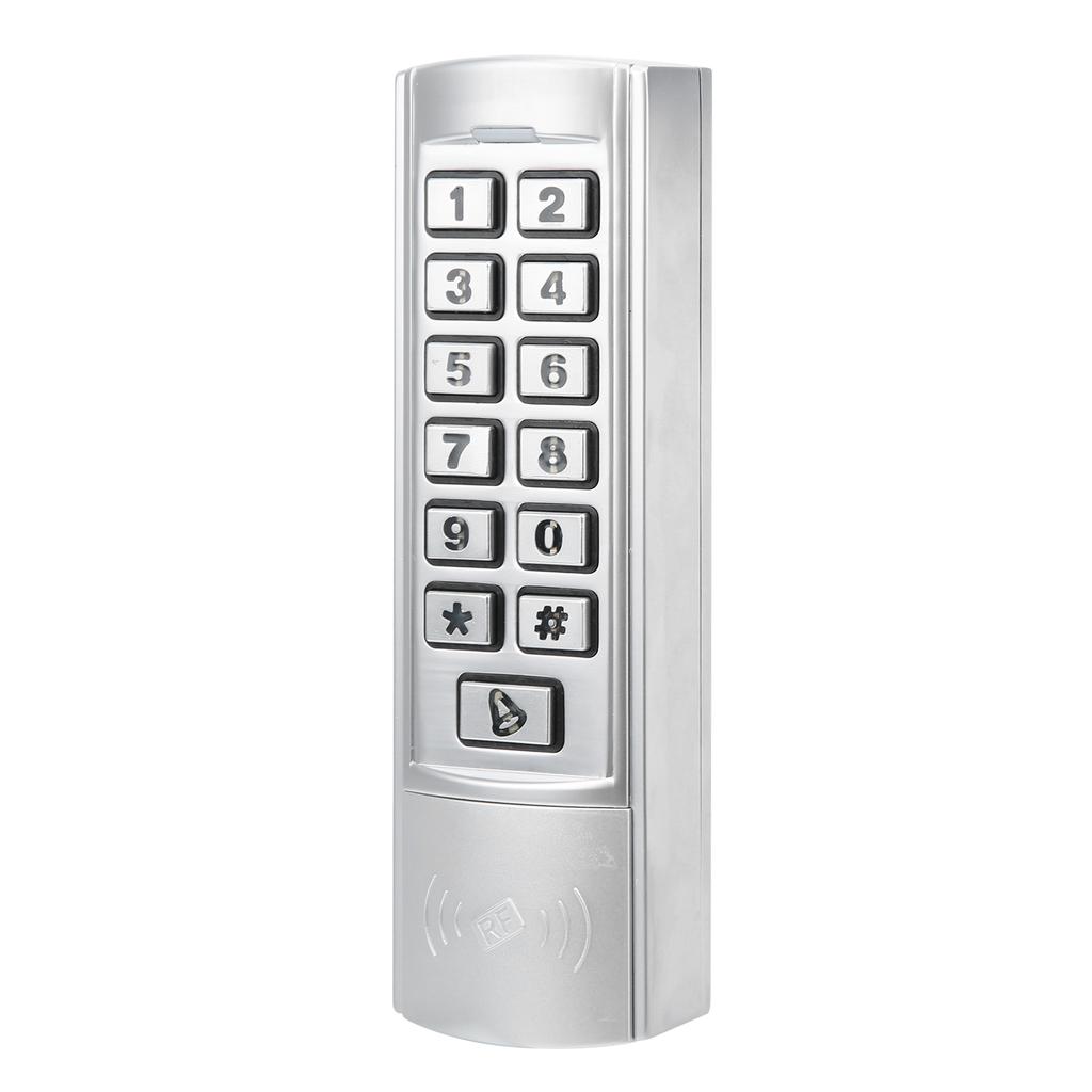 13,56MHz RFID Zutrittskontrolle Integrierte Maschine Metall Passwort Karte Hintergrundbeleuchtete Tastatur Wiegand26