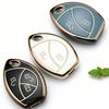 2/3 Buttons Tpu Car Key Cover For Malaysia Local Toyota Truguard Remote Silvery And Golden Color Car Key Case Shell Fob Holder