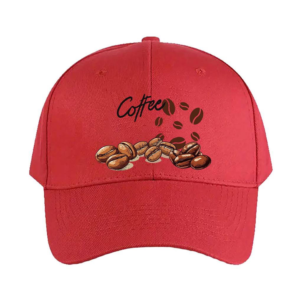 Koffie Caps Zomer Volwassen Baseballpet Verstelbaar met Gebogen Klep Eendensnavel Hoed Bescherming Zonnehoeden Casual