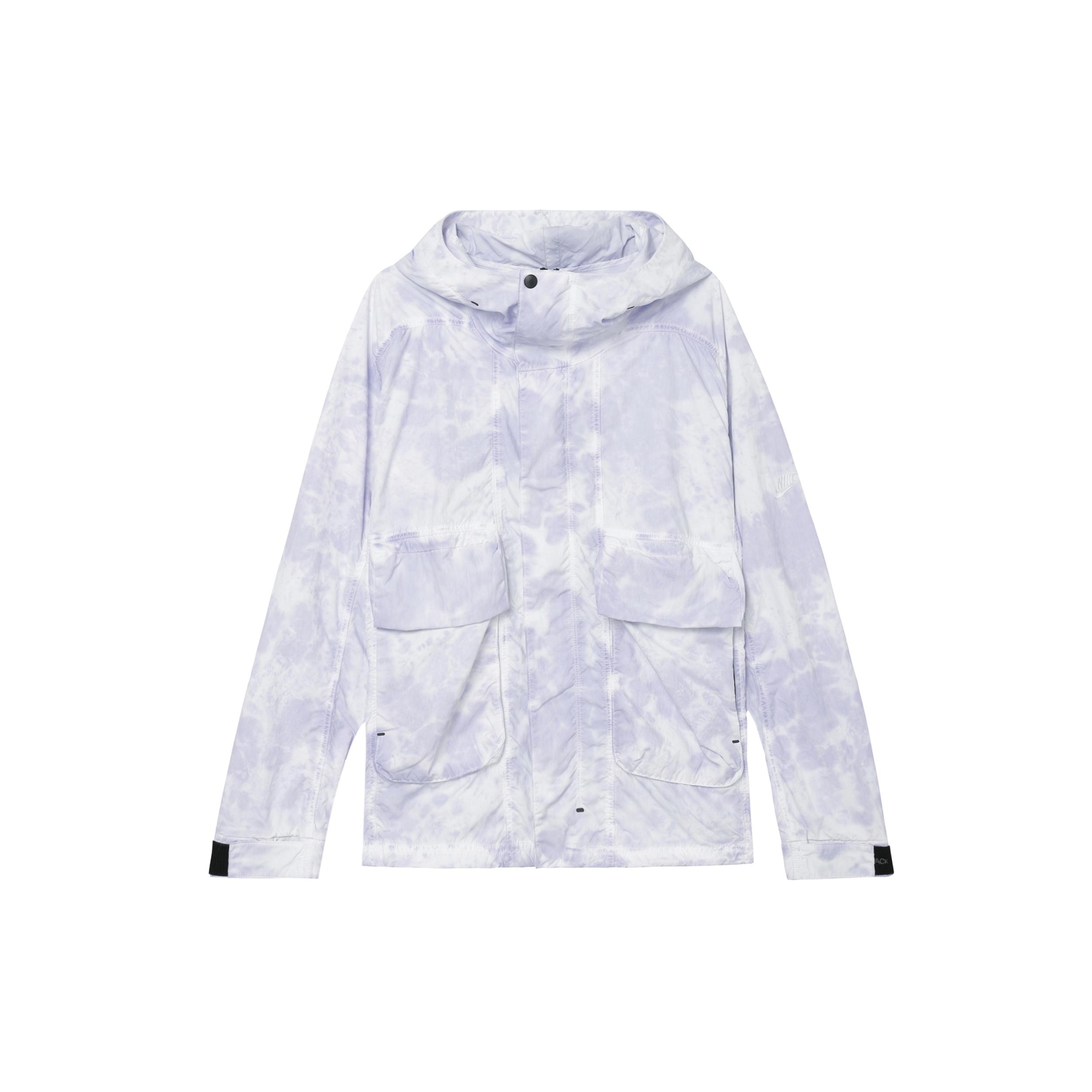 Nike Sportswear Tech Pack Woven Hooded Jacket Indigo Haze White Men s DX0218-519 XL