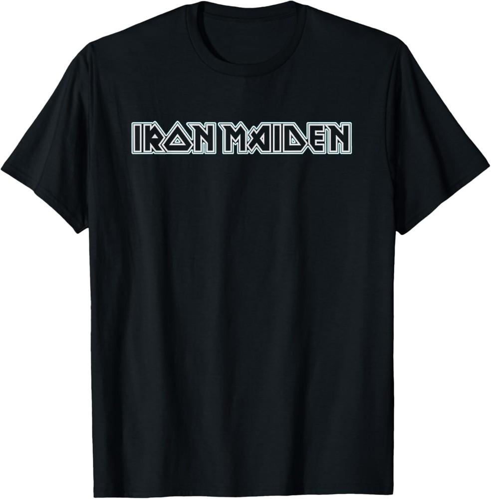 Iron Maiden - Blue Logo T-Shirt