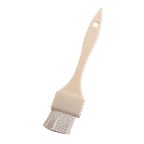 Matsuda Sakae White Goat Hair Brush with Plastic Handle, 45mm, PP, Japan, WHK03045