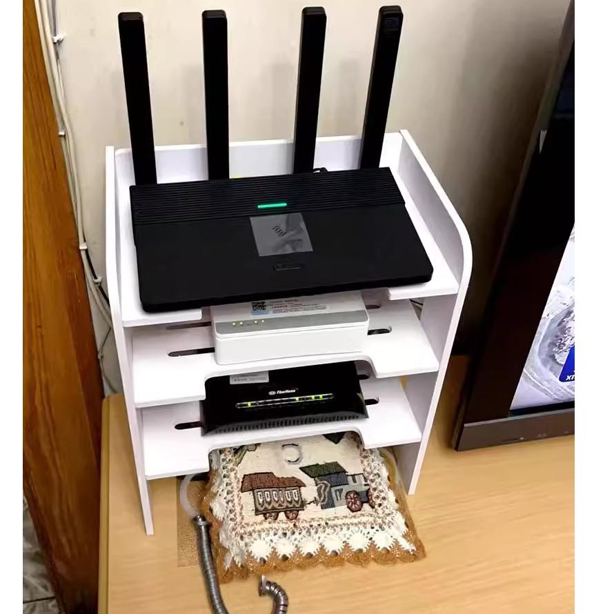 Wifi Storage Rack Wire Plug-in Board Wireless Router Storage Box Set Top Box Storage Rack