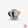 S925 Silver Fine Beads Fit Fasion Original Bracelet Necklace Pendant Women Love Couple Dangle Shiny Mom Charms Jewelry 