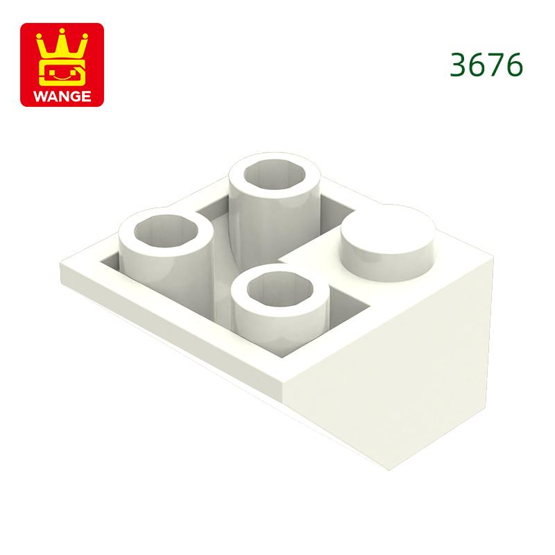 Non-Toxic 98Pcs/Lot 3676 Slope Inverted 45° 2X2 Double Convex Block Moc Color Accessories Compatible With Brick Diy Children Toy