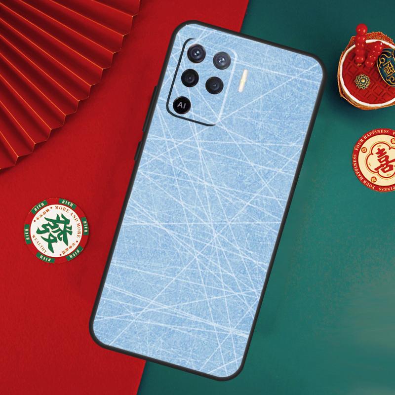 Ice Hockey Rink Sport Case For Oppo A15 A17 A57 A6 A5 Pro A54 A74 A94 A16 A76 A96 A40 A60 A80 A18 A38 A58 A78 A98