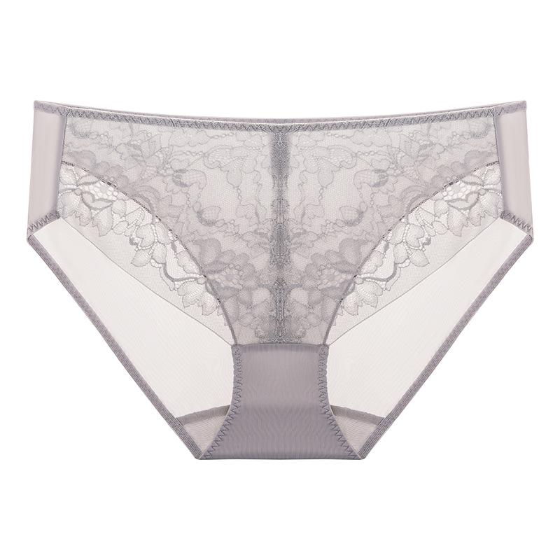 Women's Breathable Silk Lace Panties: Spring & Summer Comfort