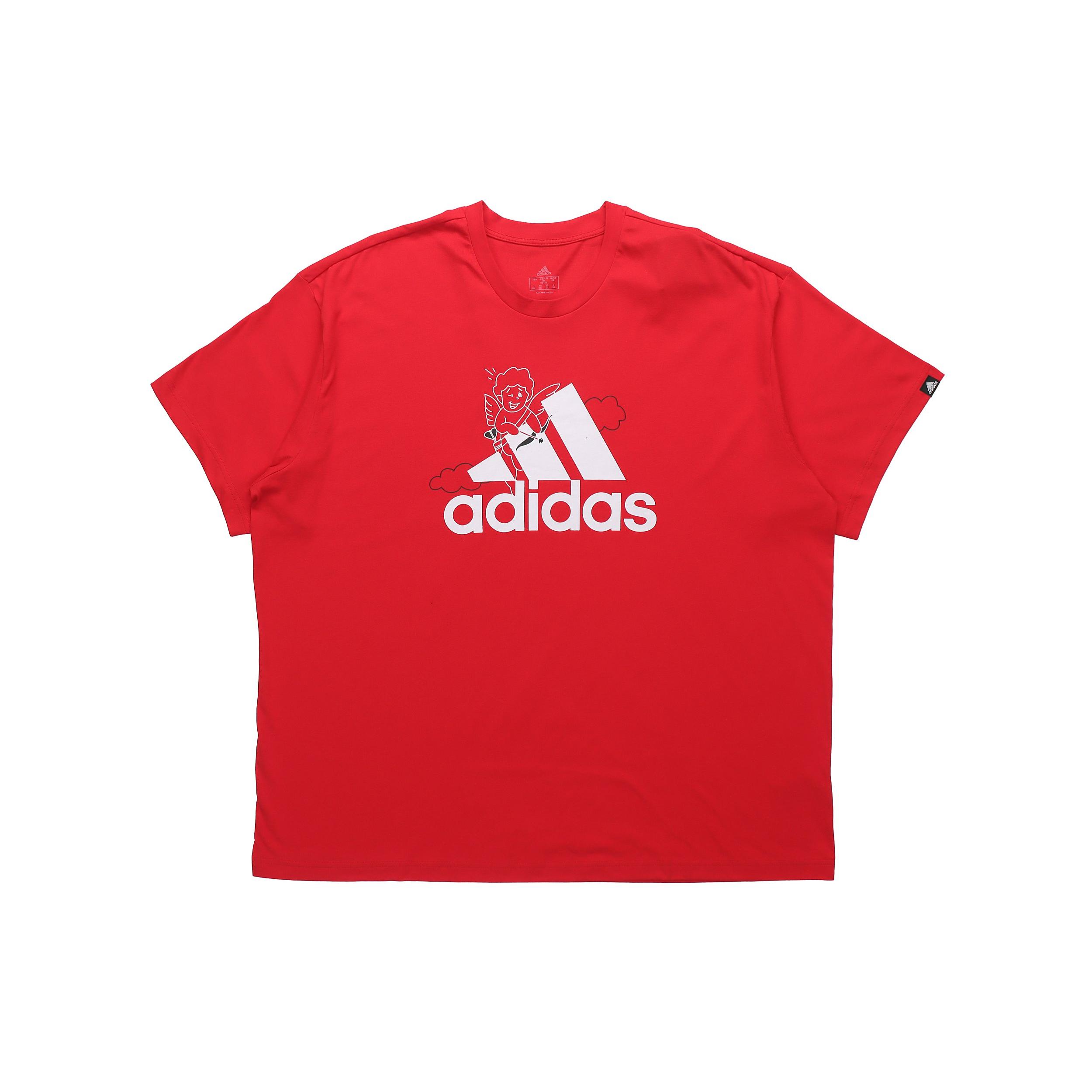 

New Adidas Day T Shirts Unisex Scarlet GL3487 XXL