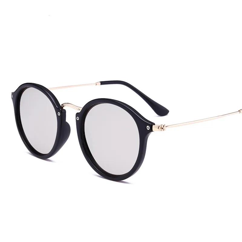 Stylish Round Frame Sunglasses for Men Women UV Protection Sun Glasses Fashion Accessories