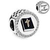 Faith Blessed Prayer Cross Charm Bead Fit Original Fashion Bracelet Diy For Women Jewelry