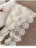 Korean Style Crochet Lace Knit Shawl with Hat - Women's Fashionable Travel Sun Protection Accessory