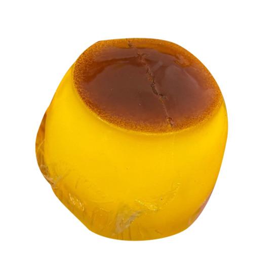Caramel Pudding Stress Relief Toy Soft Stretchy Fake Pudding Squeeze Toy
