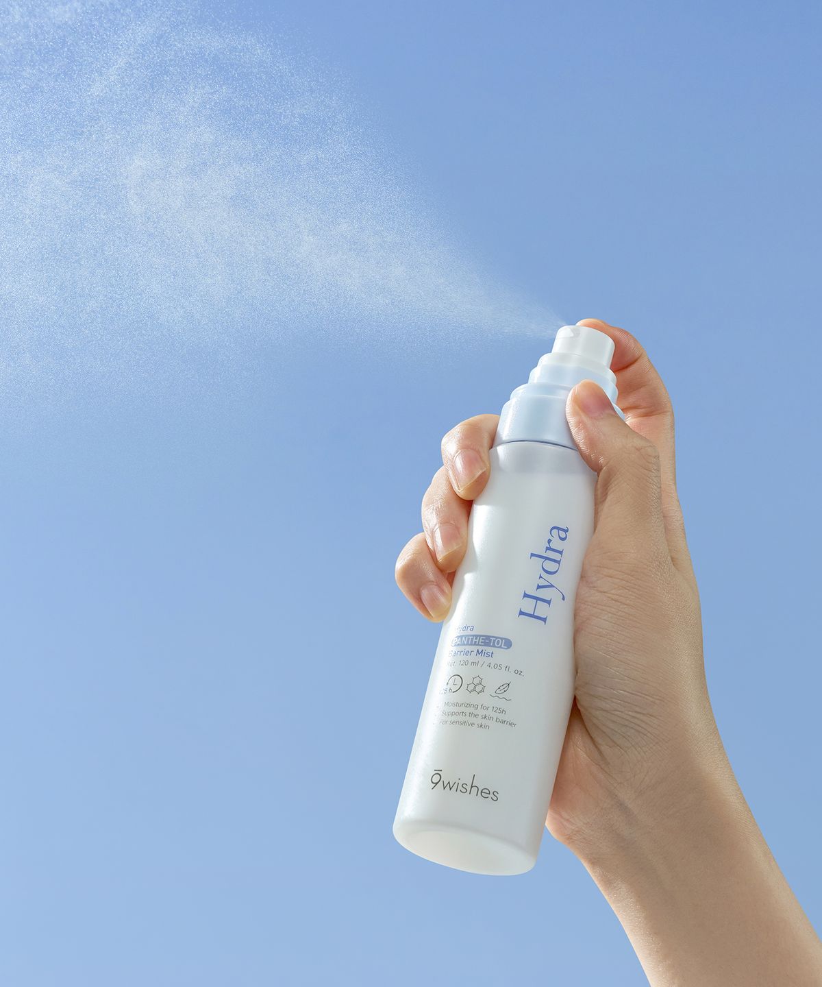 Ninewishes Hydra Panthenol Barrier Cream Mist 120ml – Makeup-Ready Moisture