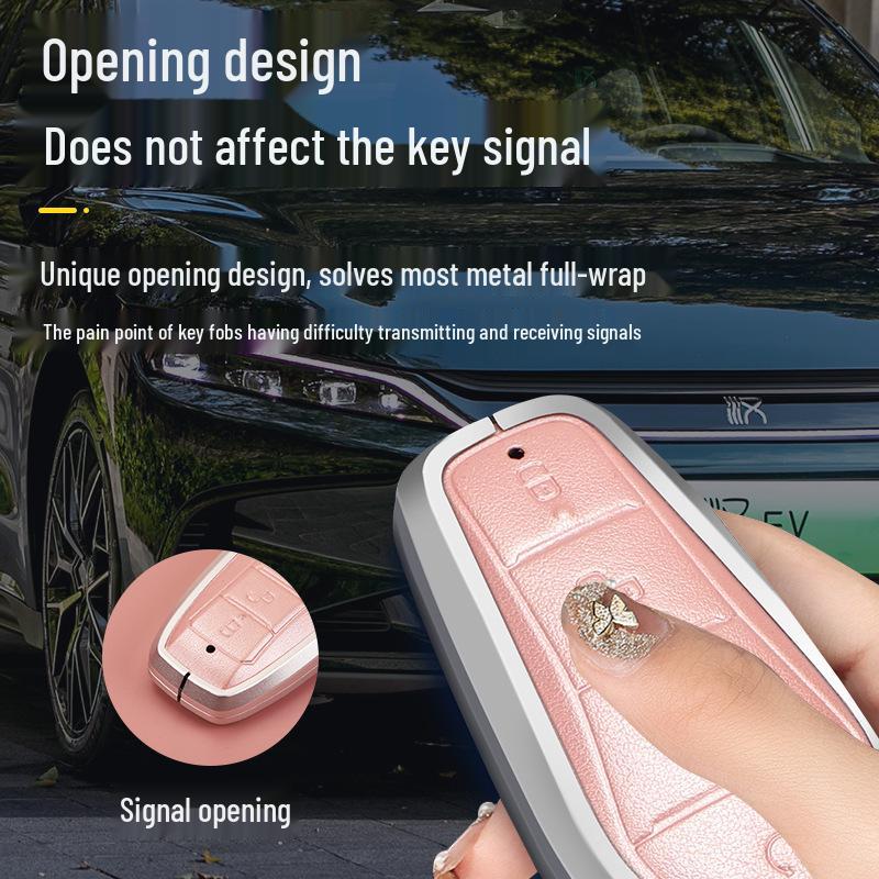 Full Coverage Key Case for BYD Tang, Song, Han, Qin PLUS, Yuan - New Key Shell and Buckle