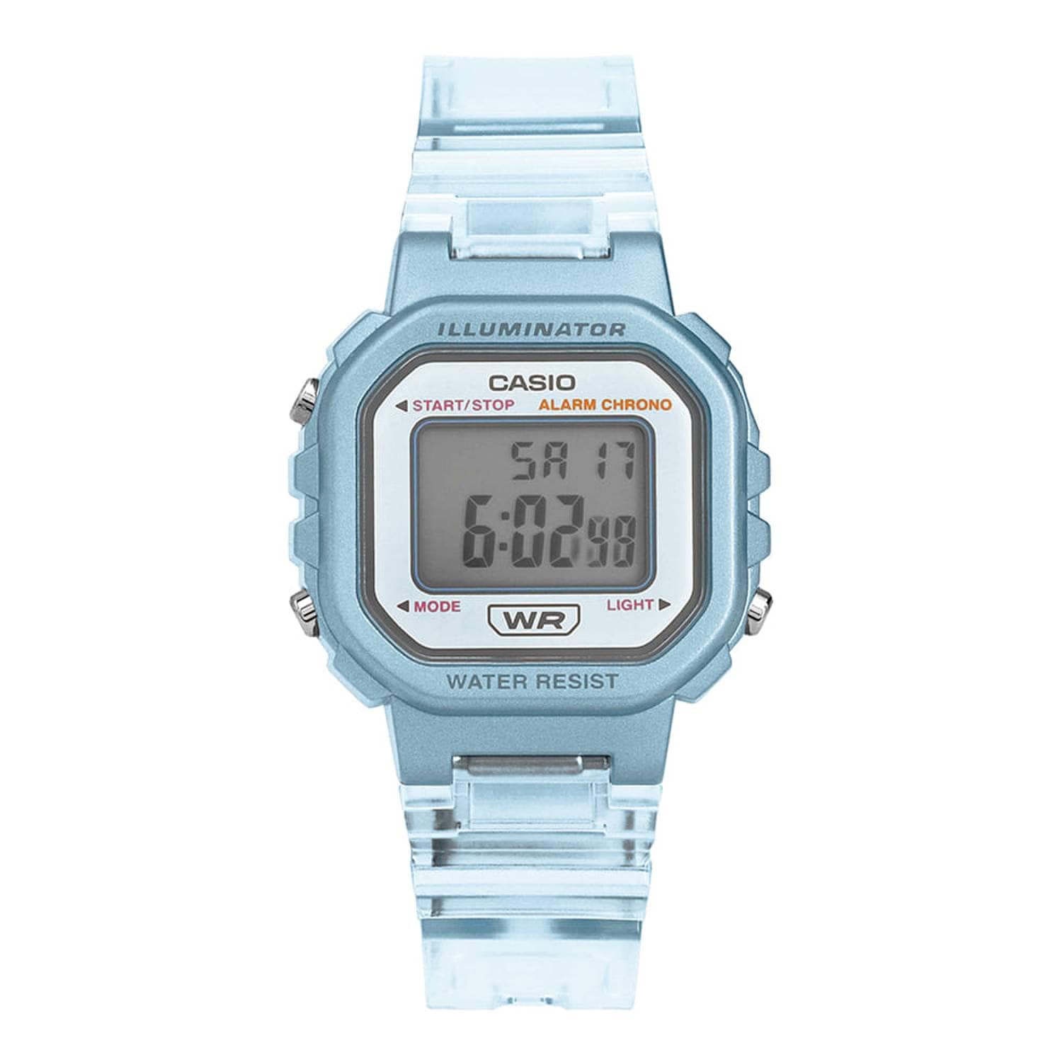 [Casio] LA-20WHS-2ADF (LA-20WHS-2A) Цифровые квадратные винтажные ретро женские часы из смолы