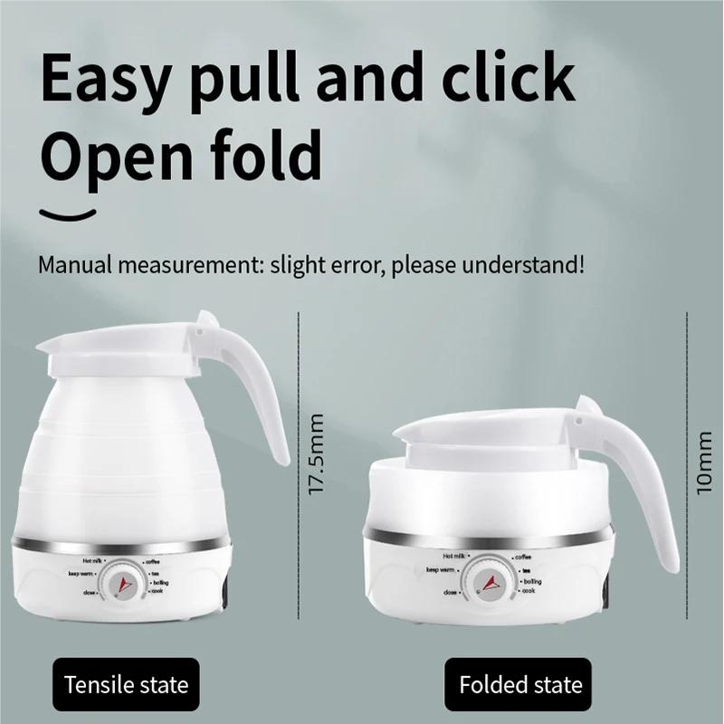 For Foldable  Kettle  Appliances Portable Travel Kettle Keep Warm Adjustable Temperature Kettle