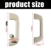 Interior Roof Grab Bar with Hook Vehicle Safety Grab Bar ABS Interior Support Handle Replaces 74610-52020 for Vehicle
