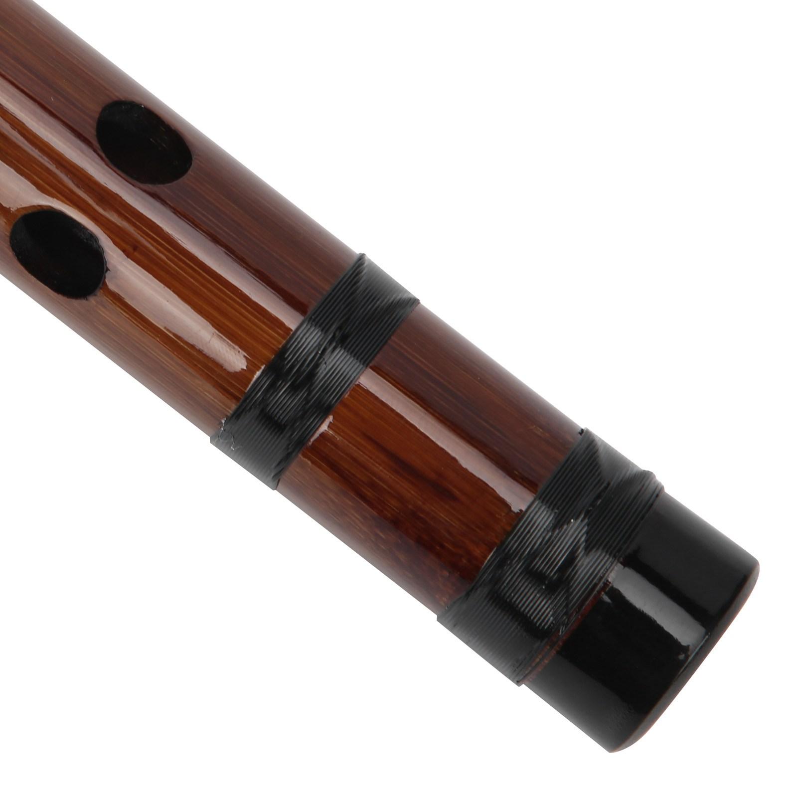 Painter Bamboo Flute Dkey Lettering Body Dry Material Dizi Kit Traditional Wind Instrument