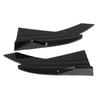 Rear Spoiler Bumper Lip Diffuser Splitter Canard Protector Side Skirt Gloss Black ABS Universal Body Kit for Cars