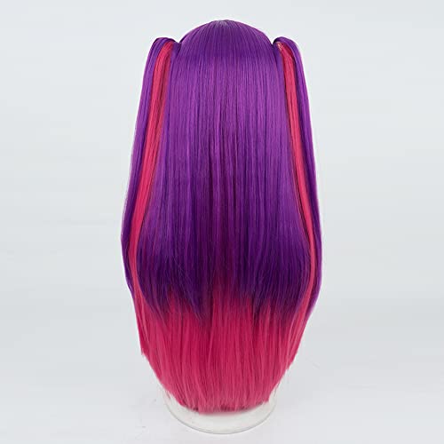 Cosplay-Perücke, Miriella Amano Lilisa, Lila Rose, Hitzebeständige Perücke, Kostümzubehör, Perücke, Verkleidung, Halloween, Event, Cosplay, Fotografie (lila