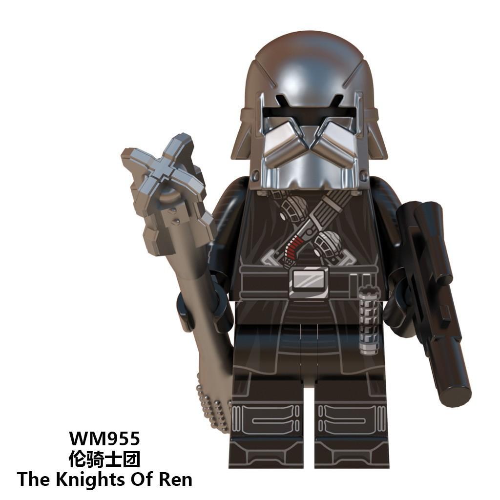 Knights of Ren Sith Trooper Building Blocks Action Figure Set Bagged Toy for Kids