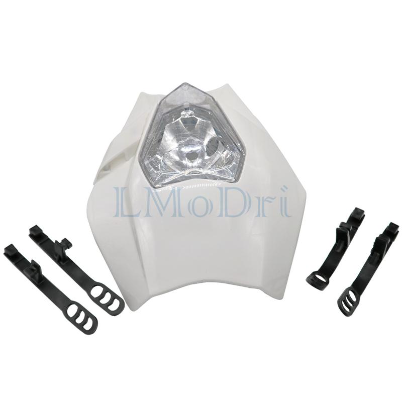 LMoDri 4 Colors Motorcycle Dirt Bike Motocross Universal Headlight Fairing For KTM SX