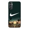 Case For Samsung Galaxy A24 Nike Logo California Palms At Night Maniacase