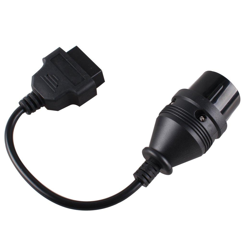 OBDII OBD2 38 Pin To 16 Pin Diagnostic Adapter Connector Cable for Mercedes Benz