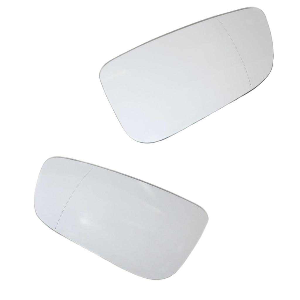 Car Wing Mirror Glass Heating Function Aspherical Waterproof 30 G31 Replacement White