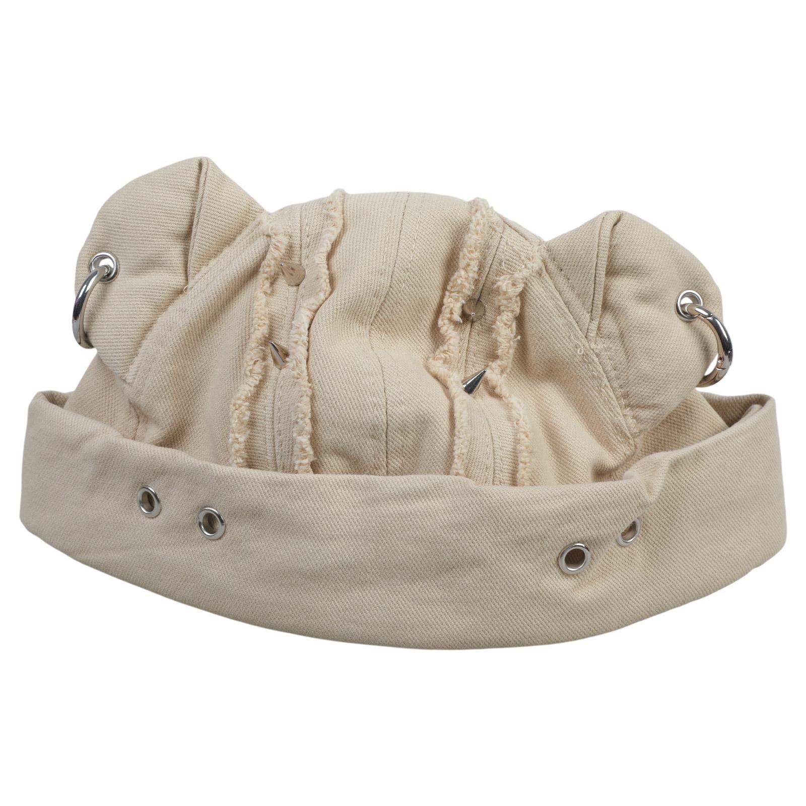 

Винтажная шапка-бини, панк, повседневная шапка, хип-хоп кепки, шапка без полей, регулируемая, с заклепками, шапка с черепом для женщин и мужчин легкие хаки