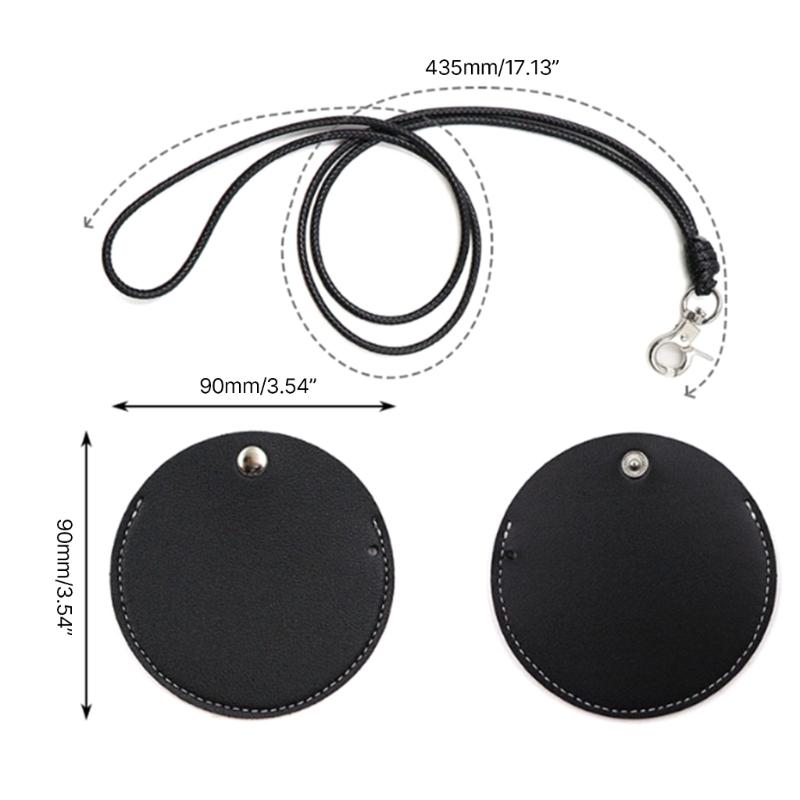 Hanging Neck Pouches Pendant Box Purse Holder Earphone Carrying Case for Women Man