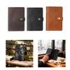 Compact Waterproof PU Leather Passports Holder Organizers For Cards Holder Travel Journal Lightweight Business Essential