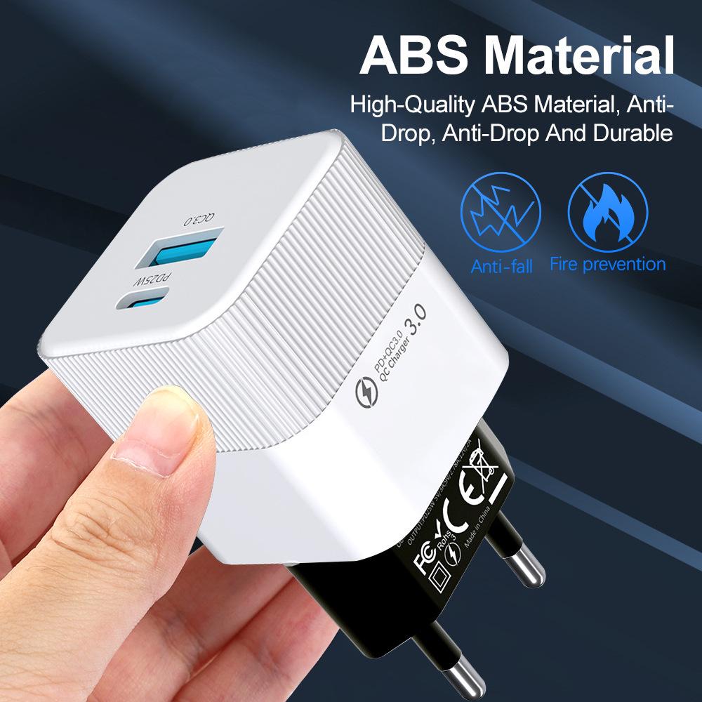 PD 65W GaN Fast Charger with QC3.0 for Phones & Tablets - European Standard