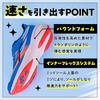 Shunsoku Athletic Thick SJJ Cm Sneakers, Shoes, Kids, Boys, Children's Shoes, Sole, Lightweight, 16-25cm, 2.5E, 1710, Orange, 19.0