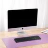 Dual-Sided Two-Tone Leather Desk Pad - Large Mouse, Keyboard & Notebook Mat