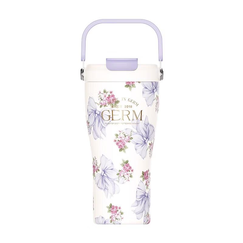 

Gemiman Lanti Rose Insulated Straw Bottle, 600ML