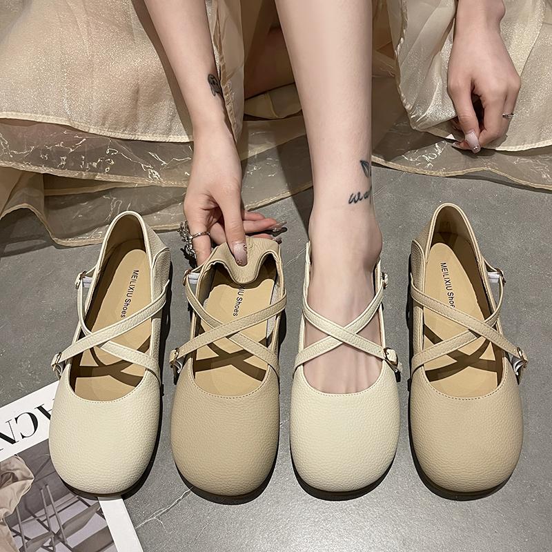 Damen Schuhe Trend Sandalen Luxus Frau Sommer Flache Schuhe Lolita Flache Absätze Bequemer Schuh Neu Traf Hochzeit Braut Hausschuhe