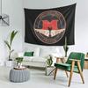 MOTOBECANE  Retro Badge Tapestry Decor Art Aesthetic Tapestries for Living Room Bedroom Home Wall Cloth Wall Hanging